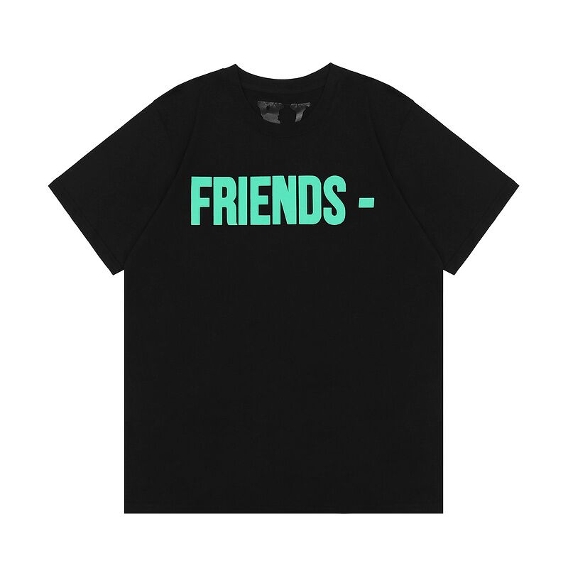 VLONE friends shirt black Front