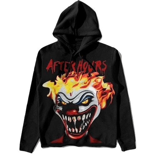 Vlone x The Weeknd After Hours Clown Hoodie